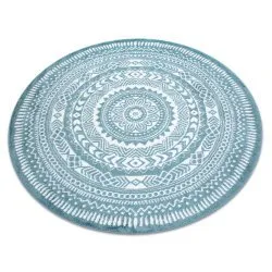 Covor FUN Napkin şerveţel cerc - albastru