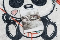 BAMBINO 1129 covor lavabil urs panda pentru copii anti-alunecare - cremă
