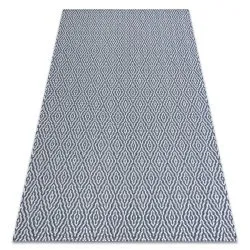 Covor CASA ECO SISAL Boho Caro 22084 albastru inchis / cremă, covor reciclat