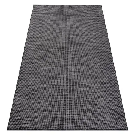 Covor SISAL PATIO 2778 țesute plate negru / bej