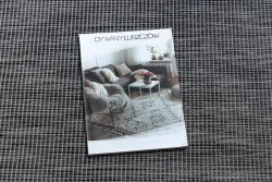 Covor SISAL PATIO 2778 țesute plate negru / bej
