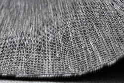 Covor SISAL PATIO 2778 țesute plate negru / bej