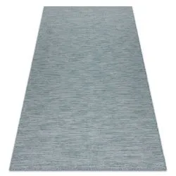 Covor SISAL PATIO 3069 trellis țesute plate - apa albastra