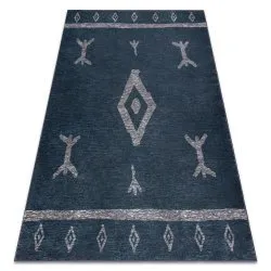 Covor ANTIKA 121 tek, aztec modern, lavabil - antracit