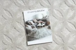 Dywan SANTO SZNURKOWY SIZAL 58507 Ażur, art deco beż