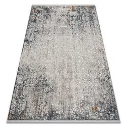 Covor TULS structural, franjuri 51327 Vintage, ornament fildeş / cremă