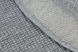 Covor TIMO 5979 cerc sisal exterior cadru gri deschis