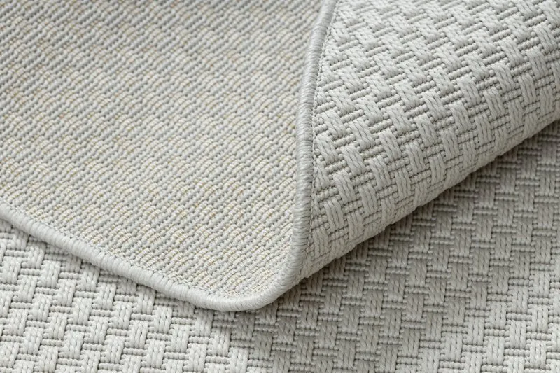 Dywan TIMO 6272 koło SZNURKOWY SIZAL outdoor biały 