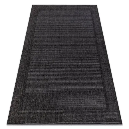 Covor TIMO 5979 sisal exterior cadru negru
