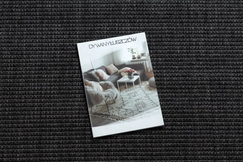 Covor TIMO 5979 sisal exterior cadru negru
