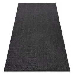 Covor TIMO 6272 sisal exterior negru