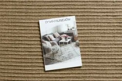 Dywan JUTE 3651 ciemny beż jednolity - jutowy, płaskotkany, frędzle