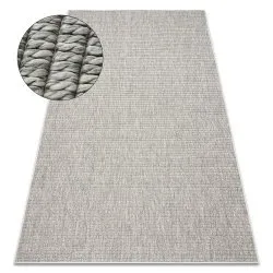 Covor ORIGI 3583 gri - șnur SISAL țesut plat