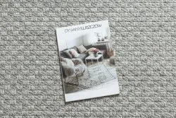 Covor ORIGI 3661 gri - șnur SISAL țesut plat