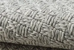 Covor ORIGI 3661 gri - șnur SISAL țesut plat
