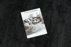 Dywan LINDO czarny do prania, antypoślizgowy, Shaggy