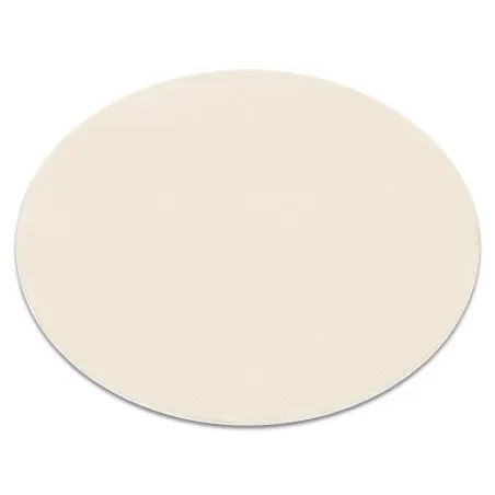 Covor de spalat modern LINDO cerc crem, anti-alunecare, shaggy