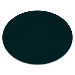 Covor de spalat modern LINDO cerc verde, anti-alunecare, shaggy
