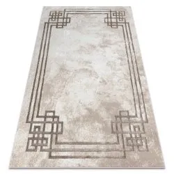 Covor BLISS Z203AZ138 crem / bej - Cadru, modern, structural