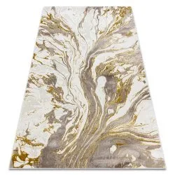 Covor BLISS Z162AZ173 aur / crem - Abstracție, modern, structural
