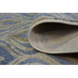 Dywan DROP JASMINE 030 L.blue/Smoke
