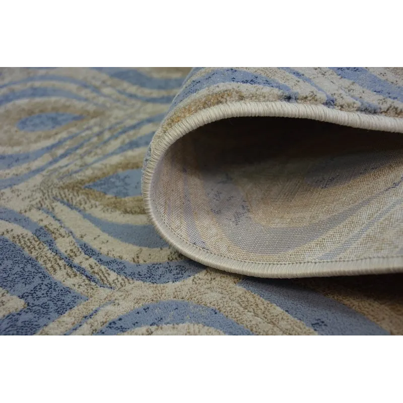 Covor DROP JASMINE 030 L.blue/Smoke