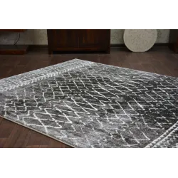 Covor modern SHADOW 9890 maro și negru, perfect pentru decorul casei