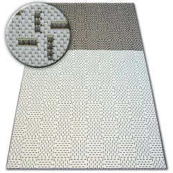 Covor Spagă Sisal FLAT 48722/608 Crem Maro
