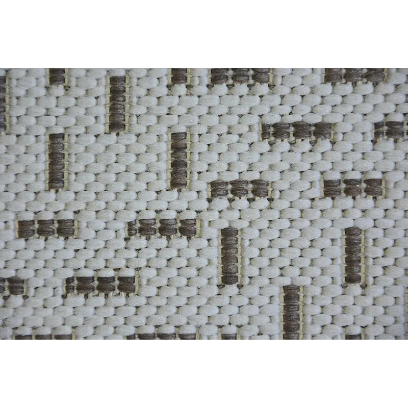 Covor Spagă Sisal FLAT 48722/608 Crem Maro