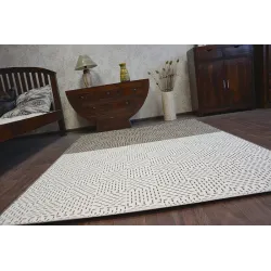 Covor Spagă Sisal FLAT 48722/608 Crem Maro