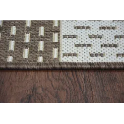 Covor Spagă Sisal FLAT 48722/608 Crem Maro