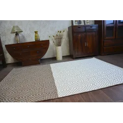 Covor Spagă Sisal FLAT 48722/608 Crem Maro