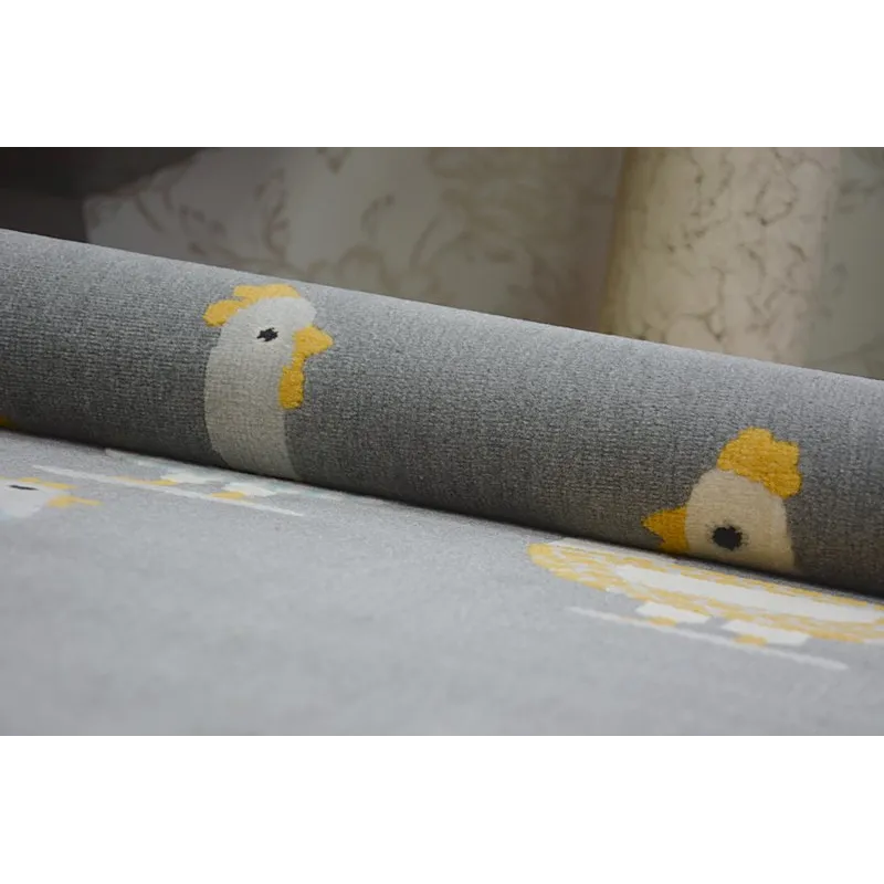 Covor cu motiv animal, perfect pentru camerele copiilor sau creșe