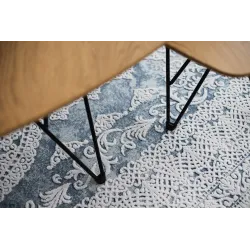 Covor acrilic VALENCIA 2328 cu textură netedă, ideal pentru dormitor