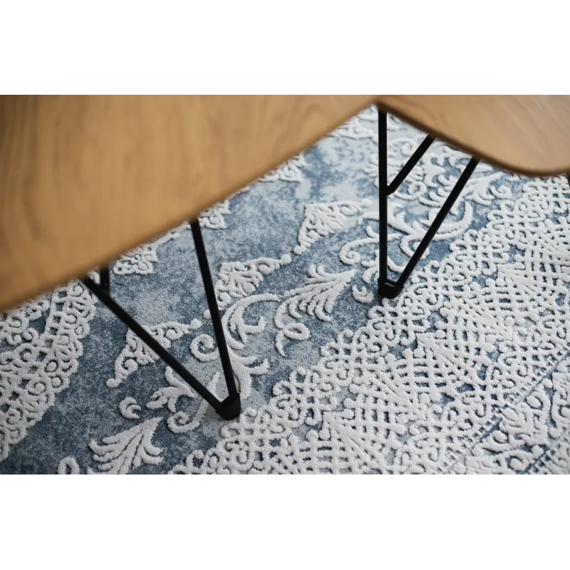 Covor acrilic VALENCIA 2328 cu textură netedă, ideal pentru dormitor