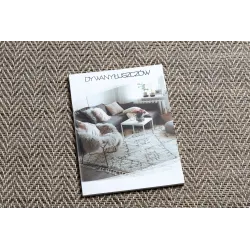 Covor boho bej, ideal pentru decorarea livingului sau dormitorului