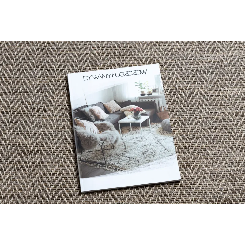 Covor boho bej, ideal pentru decorarea livingului sau dormitorului