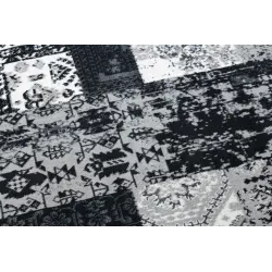 Covor patchwork moale, confortabil pentru dormitor
