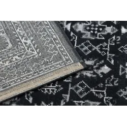 Covor Vintage 22212996 Negru din material de calitate superioară