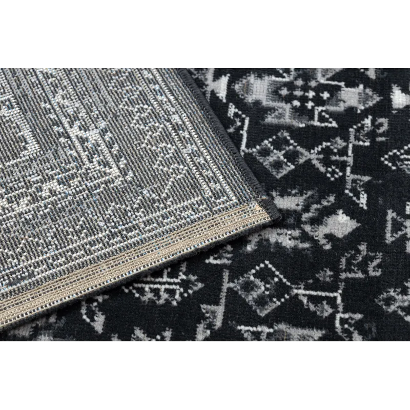 Covor Vintage 22212996 Negru din material de calitate superioară