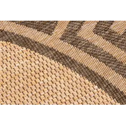 Covor din sisal, perfect pentru grădini sau terase, design rezistent la intemperii