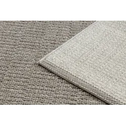 Covor sisal boho bej, ideal pentru terase sau grădini