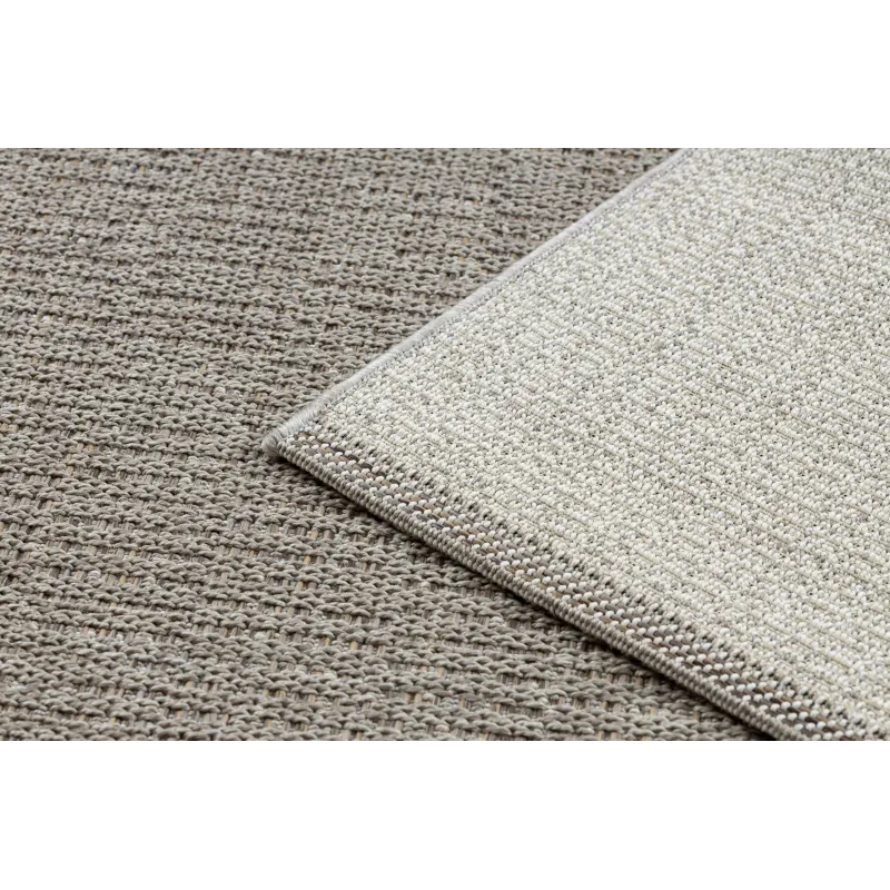 Covor sisal boho bej, ideal pentru terase sau grădini