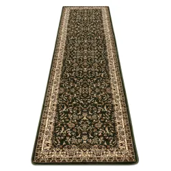 Covor ROYAL ADR 1745 verde pentru hol, design clasic, material sintetic