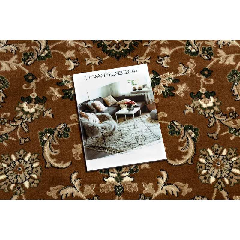 Covor oval ROYAL ADR maro, accesoriu elegant pentru living