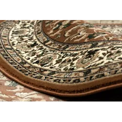 Covor oval ROYAL ADR, culoare maro, ideal pentru grădină