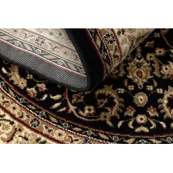 Covor ROYAL ADR 521 negru, excelent pentru interior modern