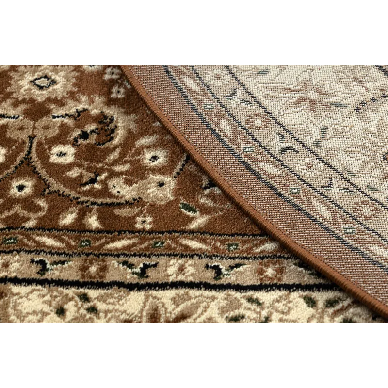 Covor oval ROYAL ADR, maro pentru design interior clasic