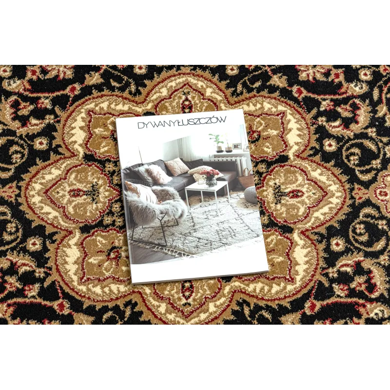 Covor ROYAL ADR negru, accesoriu elegant pentru decorul livingului