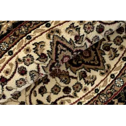 Covor ROYAL ADR pentru dormitor, rotund, de culoare caramel